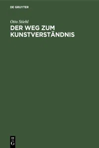 Der Weg zum Kunstverständnis_cover