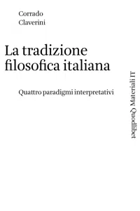 La tradizione filosofica italiana_cover