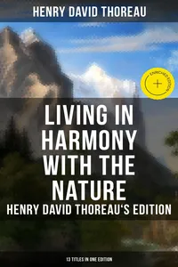 Living in Harmony with the Nature: Henry David Thoreau's Edition_cover