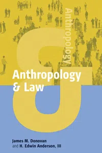 Anthropology and Law_cover