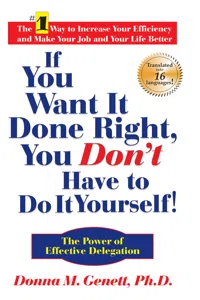 If You Want It Done Right, You Don't Have to Do It Yourself!_cover