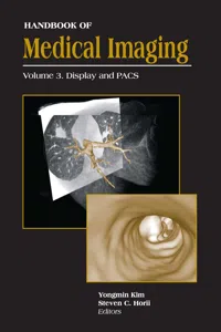 Handbook of Medical Imaging, Volume 3. Display and PACS_cover