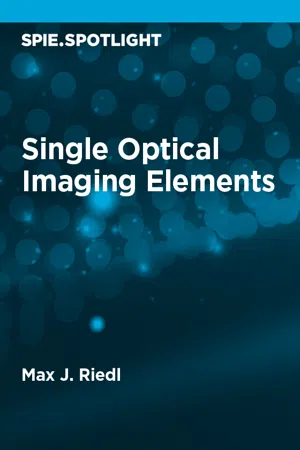 Single Optical Imaging Elements