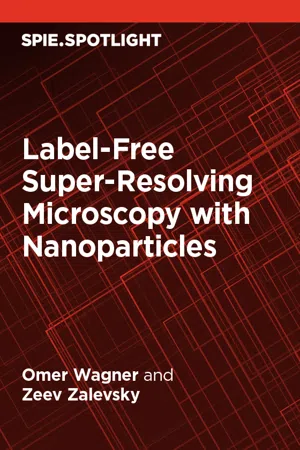 Label-Free Super-Resolving Microscopy with Nanoparticles