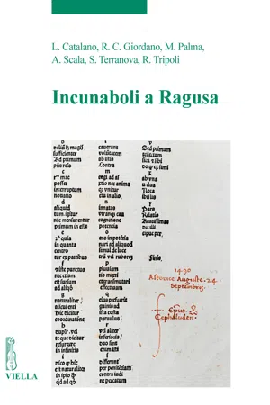 Incunaboli a Ragusa