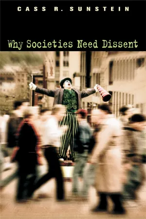 Book cover image for: Why Societies Need Dissent