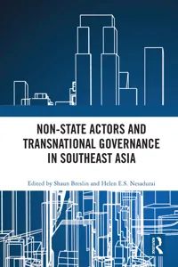 Non-State Actors and Transnational Governance in Southeast Asia_cover