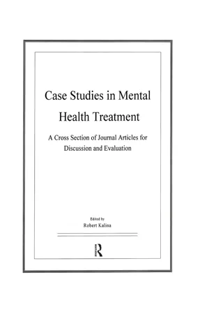 Case Studies in Mental Health Treatment