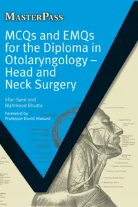 MCQs and EMQs for the Diploma in Otolaryngology_cover