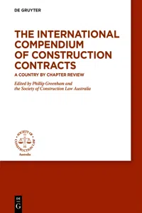 The International Compendium of Construction Contracts_cover