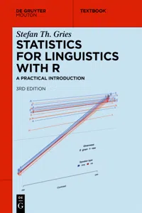 Statistics for Linguistics with R_cover