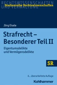 Strafrecht - Besonderer Teil II_cover