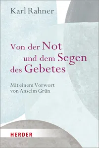 Von der Not und dem Segen des Gebetes_cover