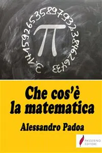 Che cos'è la matematica_cover