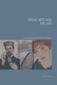 Visual Arts and the Law_cover