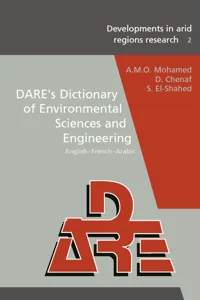 DARE's Dictionary of Environmental Sciences and Engineering_cover