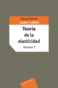 Volumen 7. Teoría de la elasticidad_cover