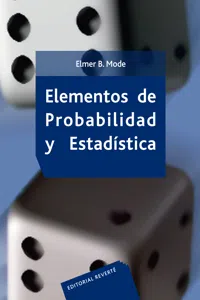 Elementos de probabilidad y estádistica_cover