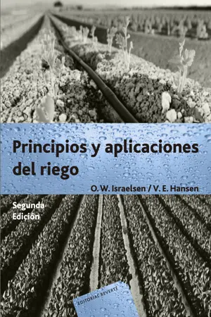 Principio y aplicación del riego