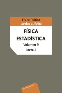 Volumen 9. Física estadística. Parte 2_cover