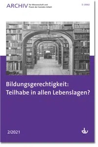 Bildungsgerechtigkeit: Teilhabe in allen Lebenslagen?_cover