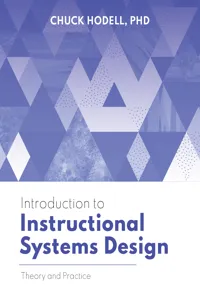 Introduction to Instructional Systems Design_cover