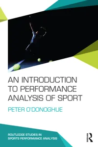 An Introduction to Performance Analysis of Sport_cover