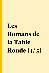 Les Romans de la Table Ronde_cover