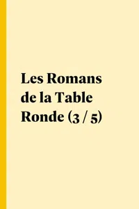 Les Romans de la Table Ronde_cover