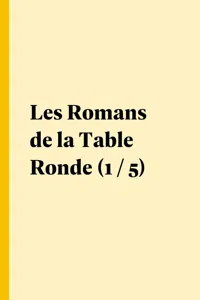 Les Romans de la Table Ronde_cover