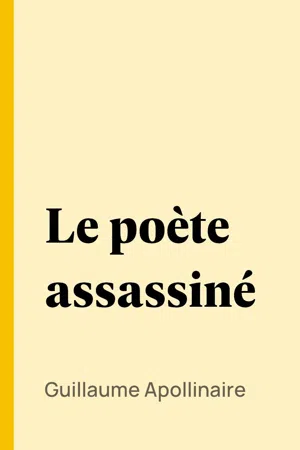 Le poète assassiné