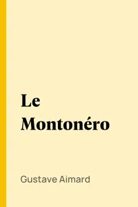 Le Montonéro_cover