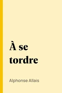 À se tordre_cover