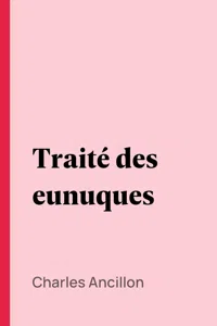 Traité des eunuques_cover