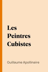 Les Peintres Cubistes_cover