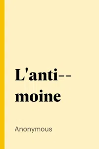 L'anti-moine_cover