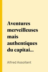 Aventures merveilleuses mais authentiques du capitaine Corcoran, Première Partie_cover