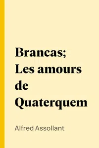 Brancas; Les amours de Quaterquem_cover