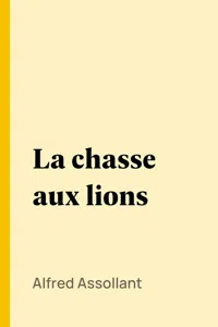 La chasse aux lions_cover