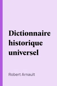 Dictionnaire historique universel_cover