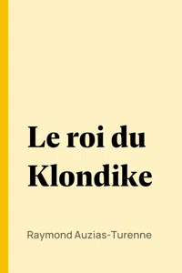 Le roi du Klondike_cover