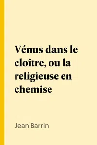 Vénus dans le cloître, ou la religieuse en chemise_cover