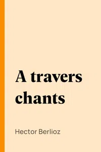 A travers chants_cover