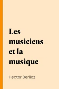 Les musiciens et la musique_cover