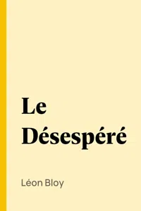 Le Désespéré_cover