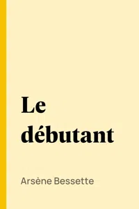 Le débutant_cover