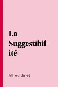 La Suggestibilité_cover