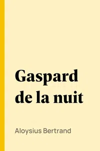 Gaspard de la nuit_cover