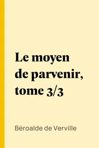 Le moyen de parvenir, tome 3/3_cover