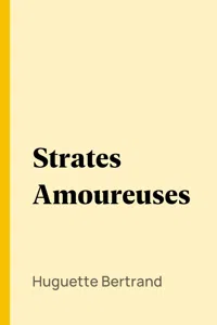 Strates Amoureuses_cover